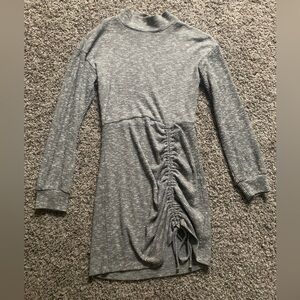 Xhilaration Gray Long Sleeve Dress